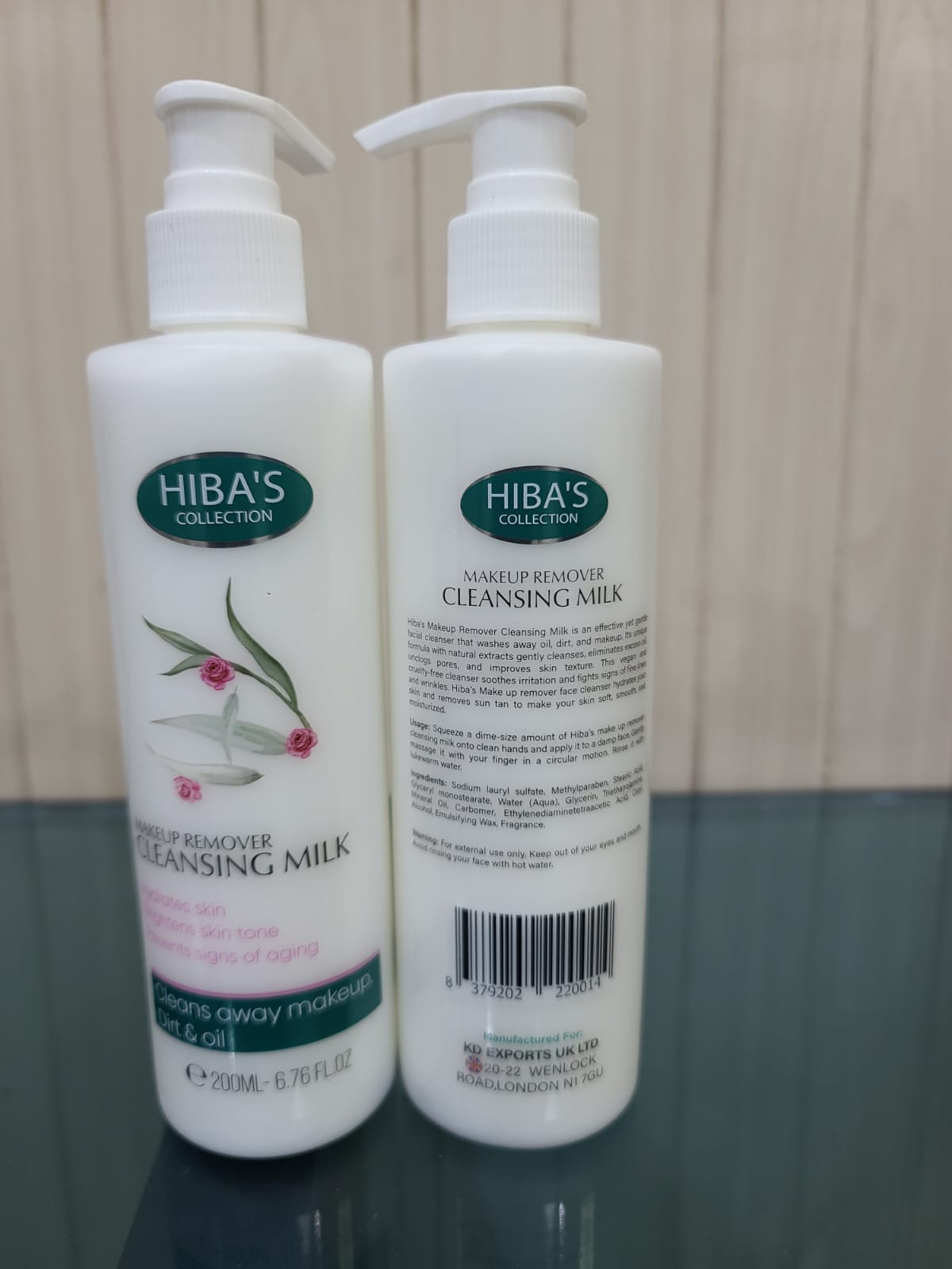 Hiba’s Collection Makeup Remover Cleansing Milk – 200ml ZE Enterprises