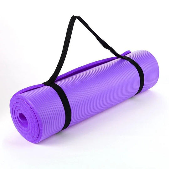 Yoga Matt Non-Slip Exercise Gym Flooring Mat Premium Quality For Men and Women Multi Purpose Uses (random color) ZE Enterprises