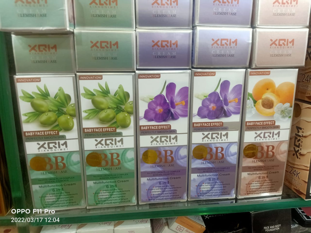 XQM BB Blemish Base Cream, 6in1 ZE Enterprises