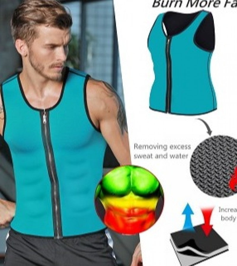 Hot Shapers Slimming Zipper body Shaper Instead SlimShirt for Men ZE Enterprises