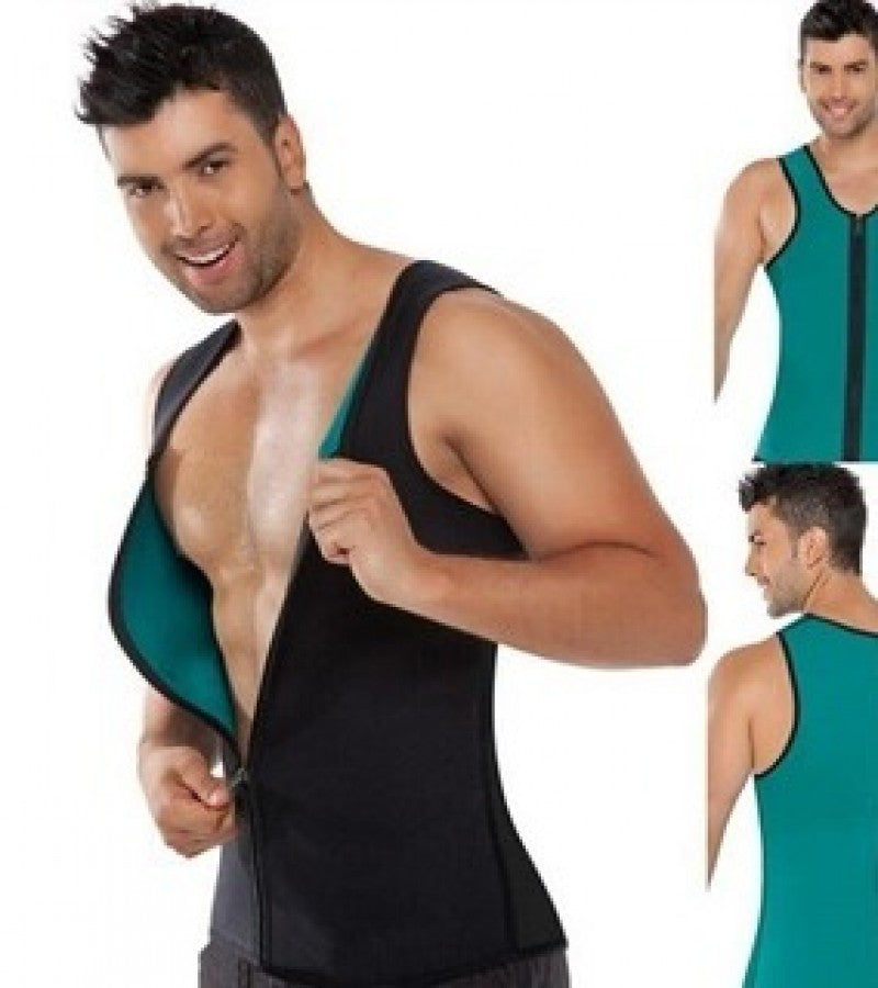 Hot Shapers Slimming Zipper body Shaper Instead SlimShirt for Men ZE Enterprises