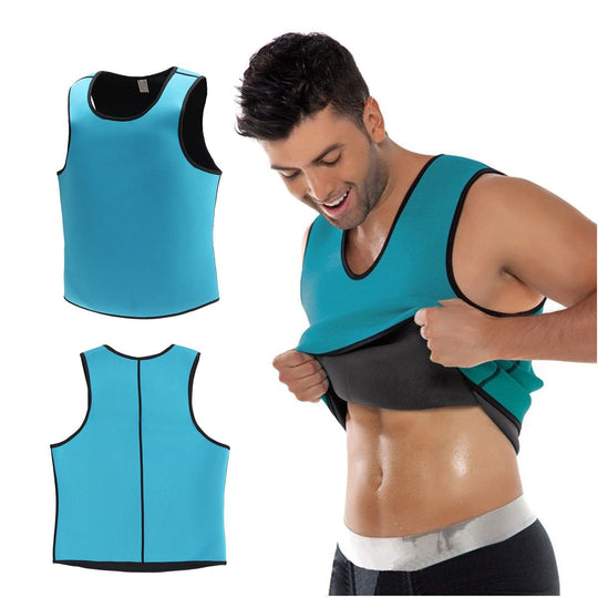 Hot Shapers Slimming Shirt Zipper Body Shaper Instead Slim Shirt For Men Black ZE Enterprises