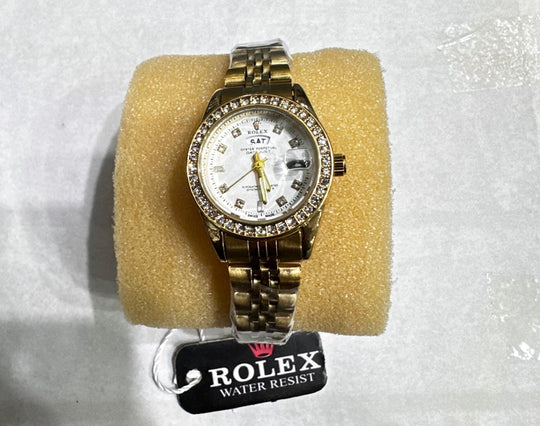 AA1 ROLEX DATE WORKING STAINLESS STEEL CHAIN ZE Enterprises