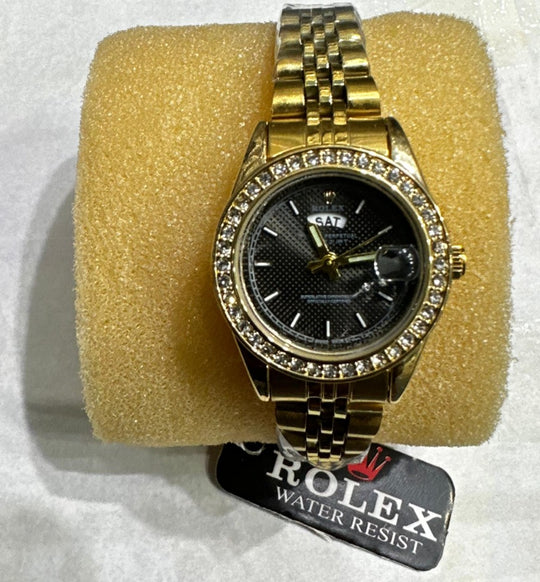 AA1 ROLEX DATE WORKING STAINLESS STEEL CHAIN ZE Enterprises