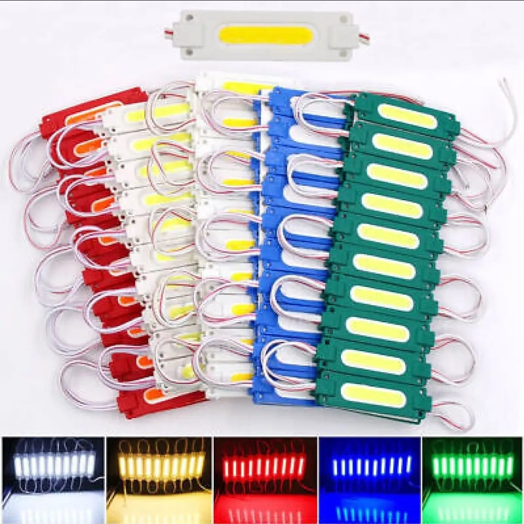 10 Pcs LED Capsule Light Waterproof DC 12V Room Car Bike Decoration (Random color) ZE Enterprises