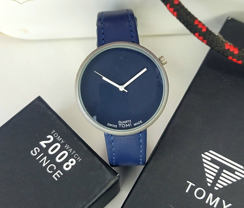 Aa1 TOMI Stylish Watch For boys and girls leather strap (With box ) ZE Enterprises