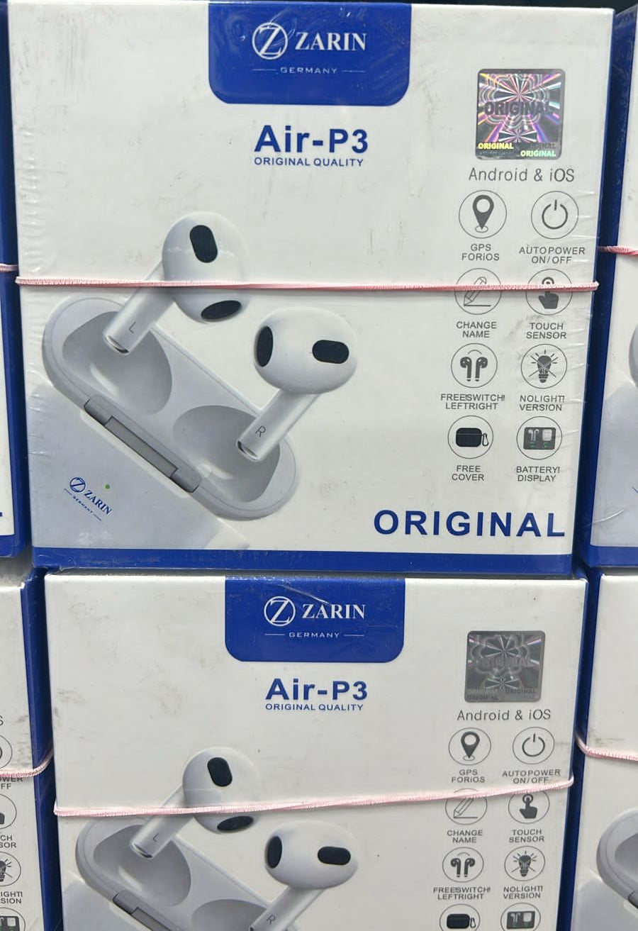 zarin Air P3 Wireless Bluetooth Headset ZE Enterprises