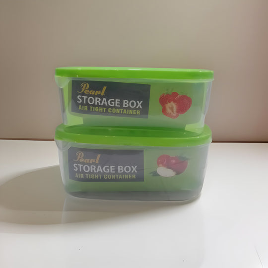 (pack of 2)  Airtight Storage Box / Plastic Bowls Set Food Container / kitchen bowl set ZE Enterprises