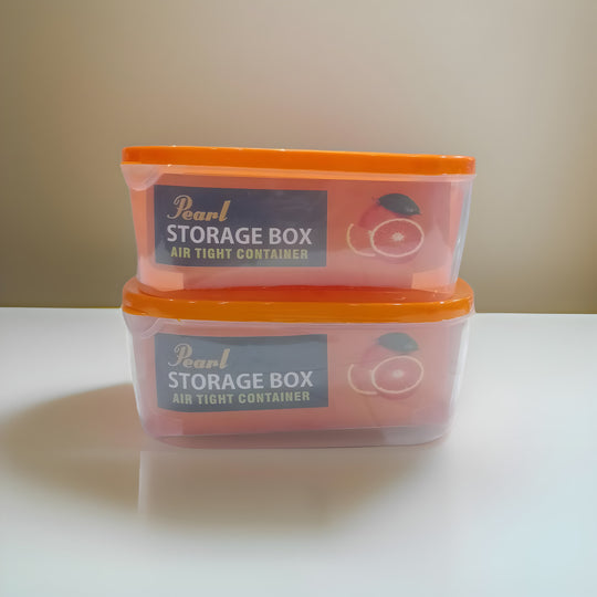 (pack of 2)  Airtight Storage Box / Plastic Bowls Set Food Container / kitchen bowl set ZE Enterprises