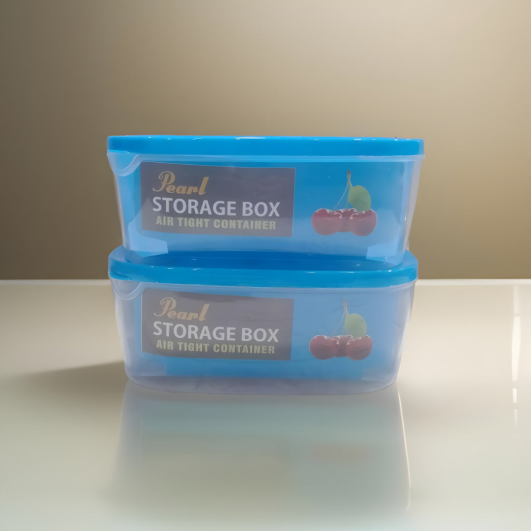 (pack of 2)  Airtight Storage Box / Plastic Bowls Set Food Container / kitchen bowl set ZE Enterprises