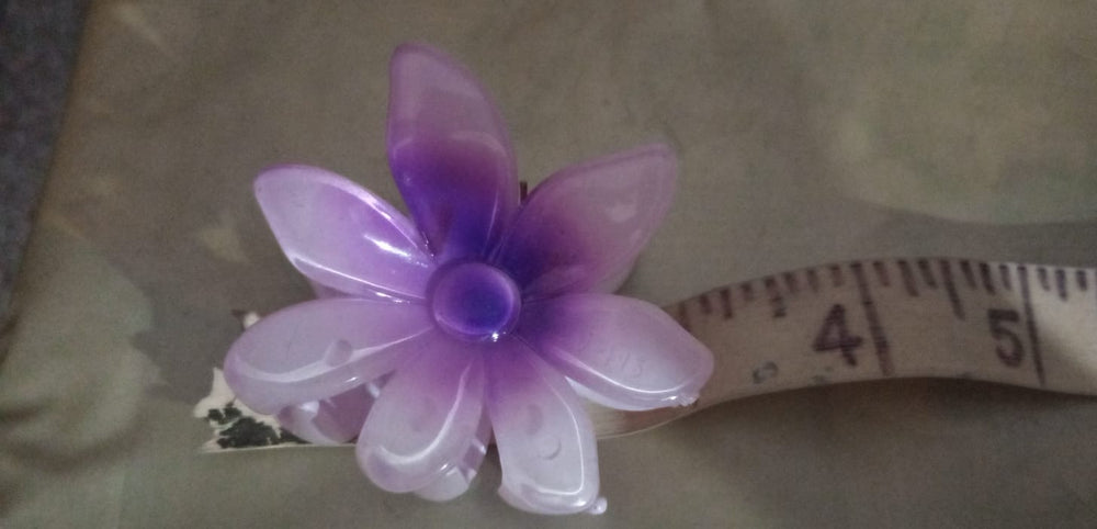 1 Pc - Flower Hair Clip Colorful Hair Band For girls &amp; Women ZE Enterprises