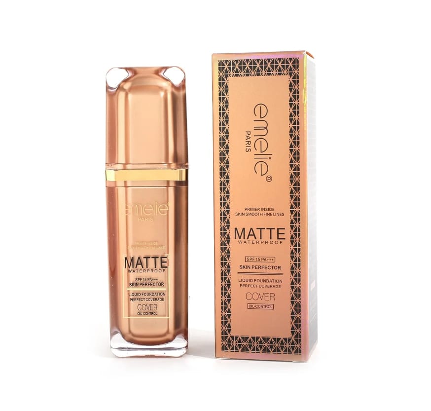 Emelie Matte WaterProof Skin Perfector Foundation ZE Enterprises