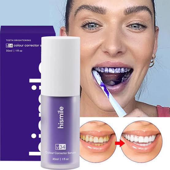 teeth brightening hismiles V34 Colour Corrector Serum ZE Enterprises