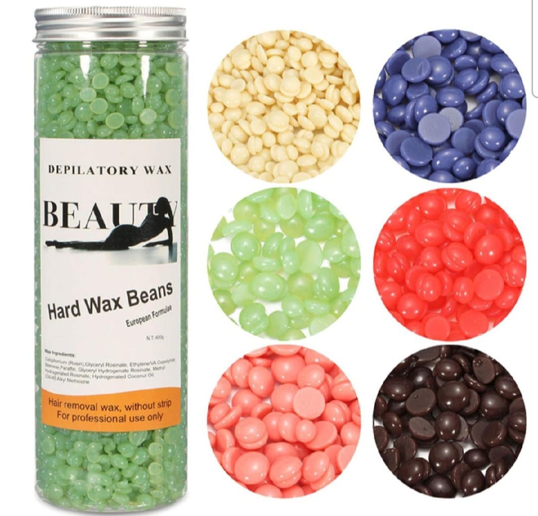 Hair Removing Hard Beans Wax for All Skins | Wax Beans for Face Body Legs ZE Enterprises