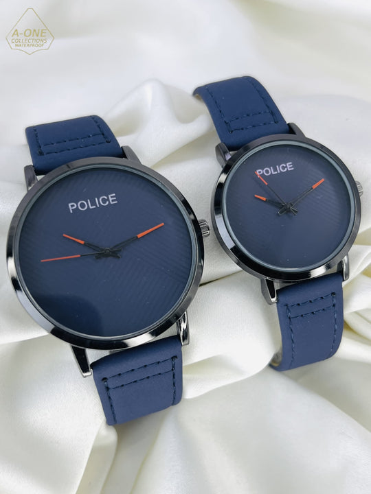 Aa1 couple police Stylish Watch  for  couple ZE Enterprises