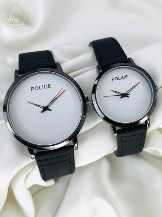 Aa1 couple police Stylish Watch  for  couple ZE Enterprises