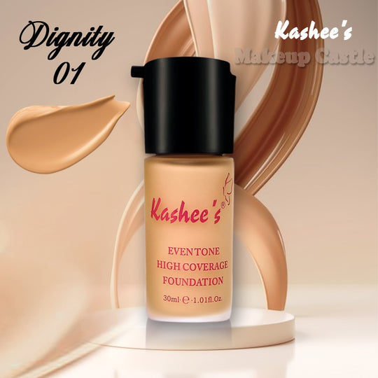 Kashees Foundation Liquid Foundation Eventone High Coverage ZE Enterprises