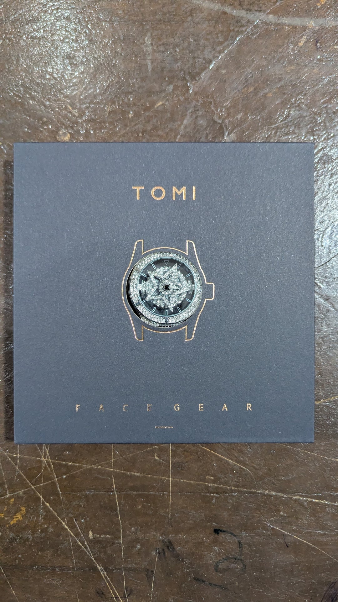 TOMI Face Gear Dual Strap Luxury Watch ZE Enterprises