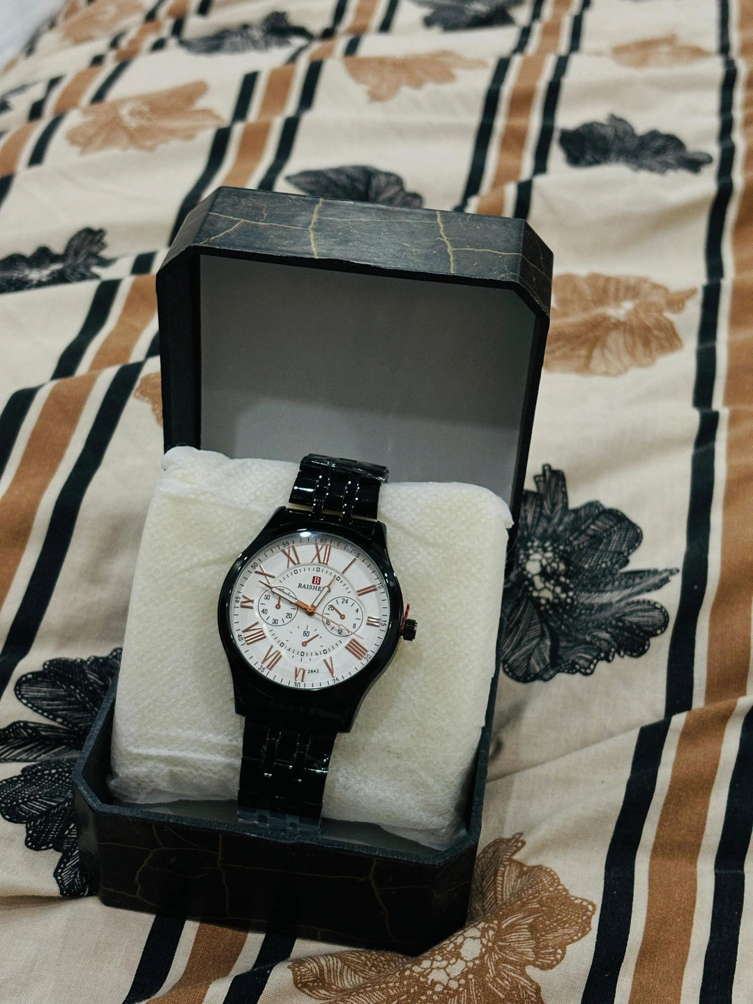 Gents Stainless Steel Chain Watch (Without Box) ZE Enterprises