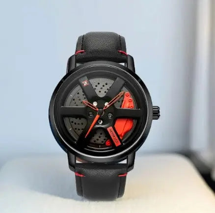 360° Rotating Dial Wheel Watch  Never Stop Rotating Wheel Watch - with Premium Accessories ZE Enterprises