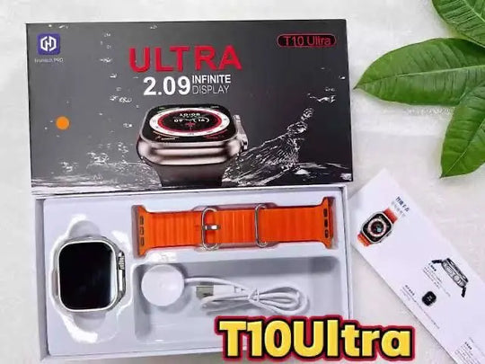 T10-ultra - Display Bluetooth Call Game Heart Rate Sleep Monitoring Smart Watch ZE Enterprises