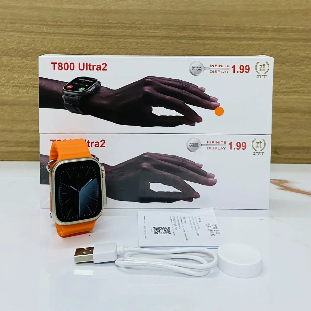 T800 Ultra 2 Smart Watch BIG Display 1.99Inch Bluetooth Calling Smart Watch ZE Enterprises