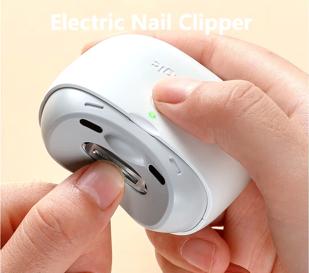 Automatic Electric Nail Clipper Trimmer For Elderly And Children Anti-Splash Home Use Nail Scissors (Random color) ZE Enterprises