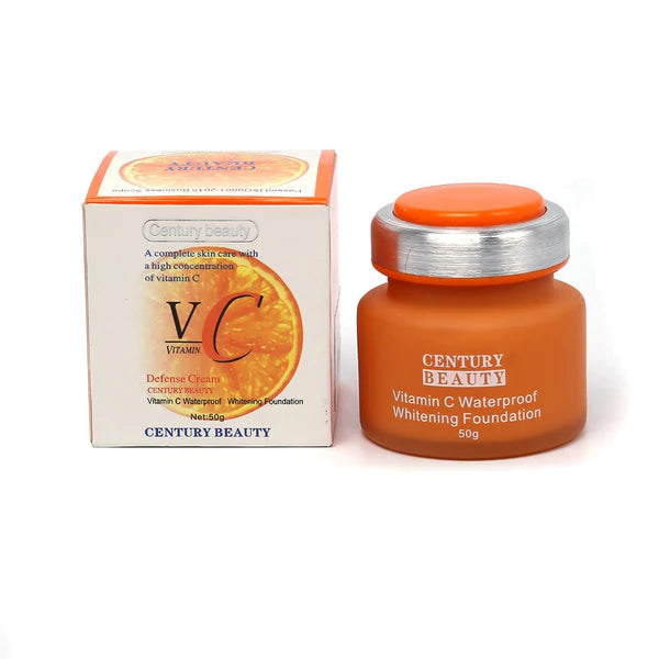 Century Beauty Vitamin C VC Waterproof Foundation Vitamin C 50g - Imported ZE Enterprises