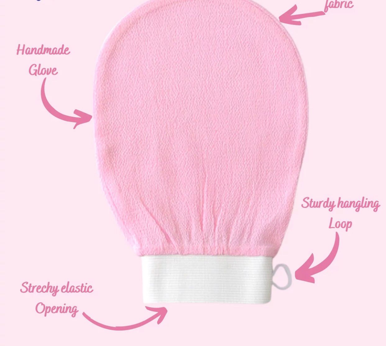 Exfoliating Gloves Dead Skin Remover - Exfoliating Bath Washcloth Scrub Mitt for Body - Exfoliating Massage Mitt Back Scrubber Glove(made in china) ZE Enterprises