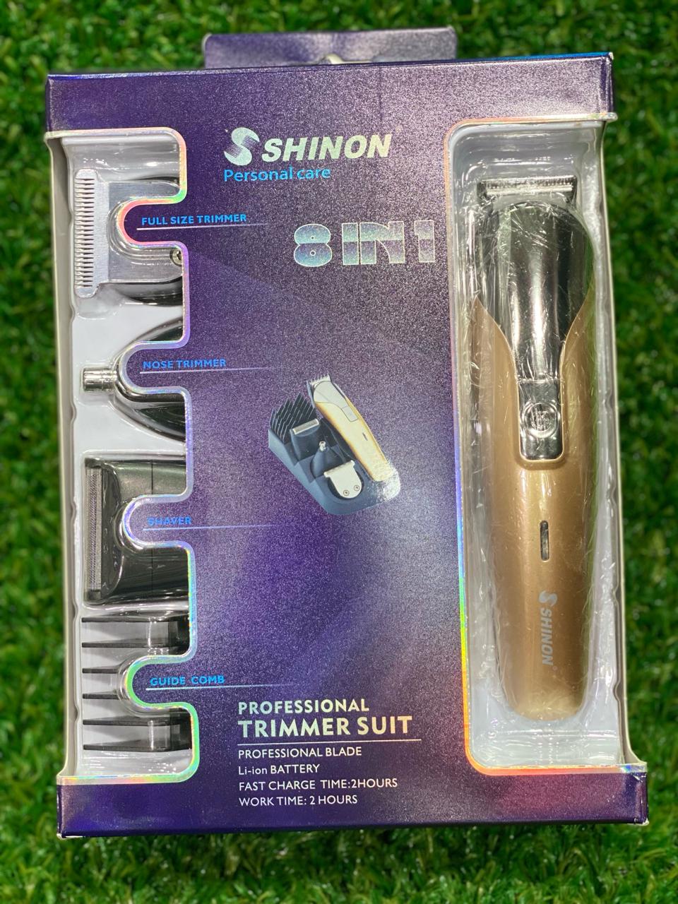 Shinon | Personal Care 8 In 1 Professional Trimmer Suit ZE Enterprises