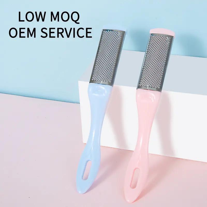 2 in 1 Latest Hot Sale Foot File Pedicure Professional Foot Rasp Hard Skin Remover Tool and Nails filer Instrument pack of 2 ( Random color) ZE Enterprises