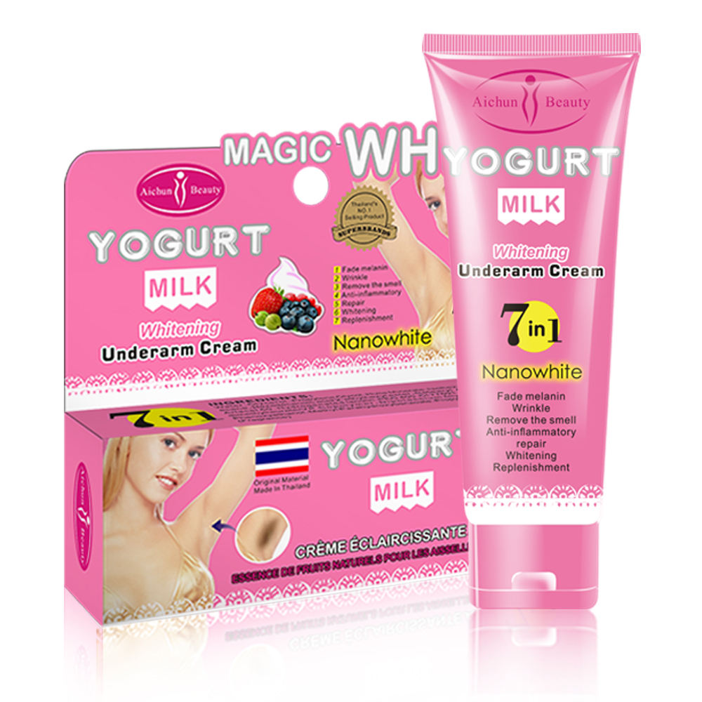 Aichun Beauty Yogurt Milk Underarm Whitening Cream 7-in-1 underarm cream ZE Enterprises