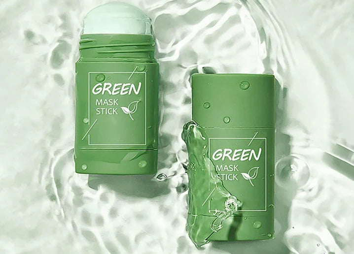 THE MAGIC GREEN STICK MASK ,green tea oil control cleansing mask 40 Gm ZE Enterprises