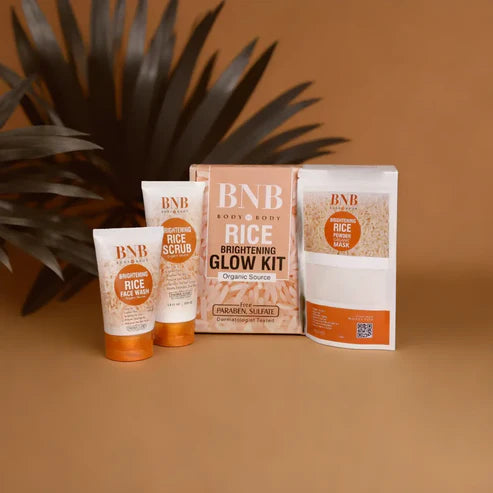 BNB Whitening Rice Extract Bright &amp; Glow Kit ZE Enterprises