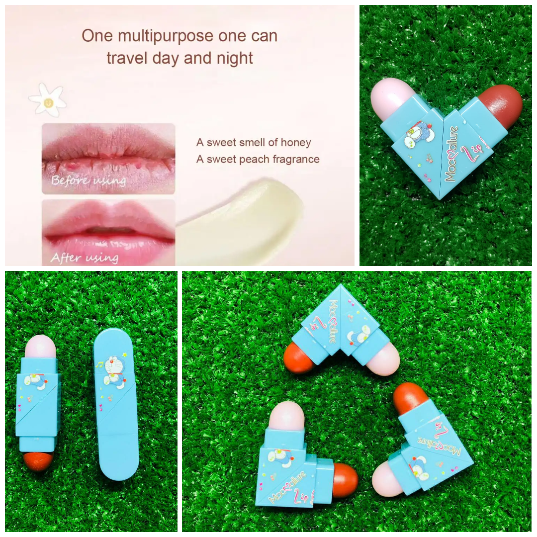 2 In 1 Moisturizing Lip Balm &amp; Lipstick (random color) ZE Enterprises