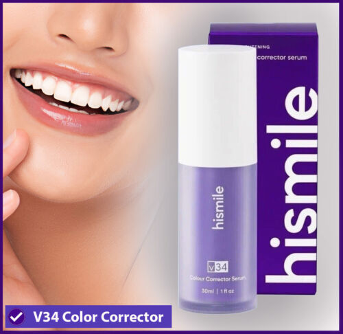 teeth brightening hismiles V34 Colour Corrector Serum (30ml) (Imported) ZE Enterprises