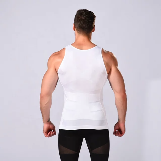 Slim n Fit Body Shaper Vest Shirt - Tank Top Sleeveless Shapewear For Men ZE Enterprises