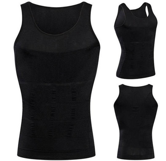 Slim n Fit Body Shaper Vest Shirt - Tank Top Sleeveless Shapewear For Men ZE Enterprises