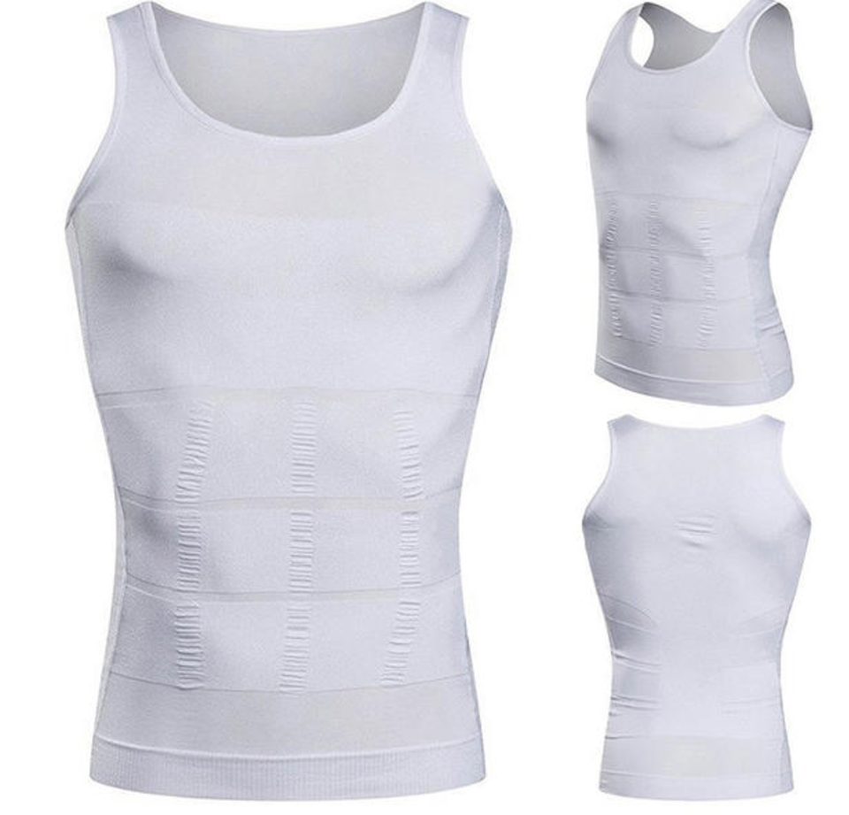 Slim n Fit Body Shaper Vest Shirt - Tank Top Sleeveless Shapewear For Men ZE Enterprises