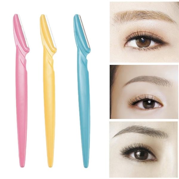 Pack of 3 - Tinkle Eyebrow Razor, Face Hair Removal and Shaper, Facial Razor For Girls (Random color) ZE Enterprises